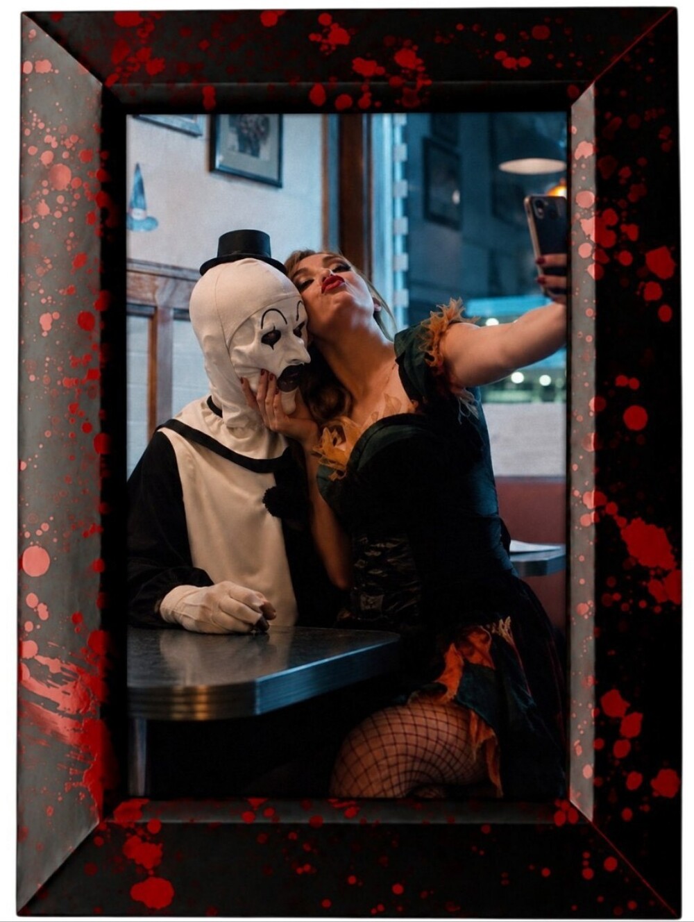 Horror Bloody Halloween Terrifier Halloween Clowns Clown Framed Art Print Thrill
